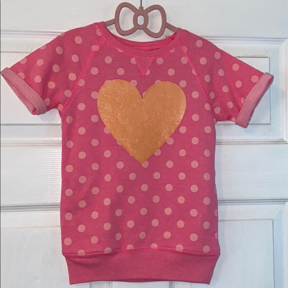 Carter’s Pink Polka Dot Tunic top